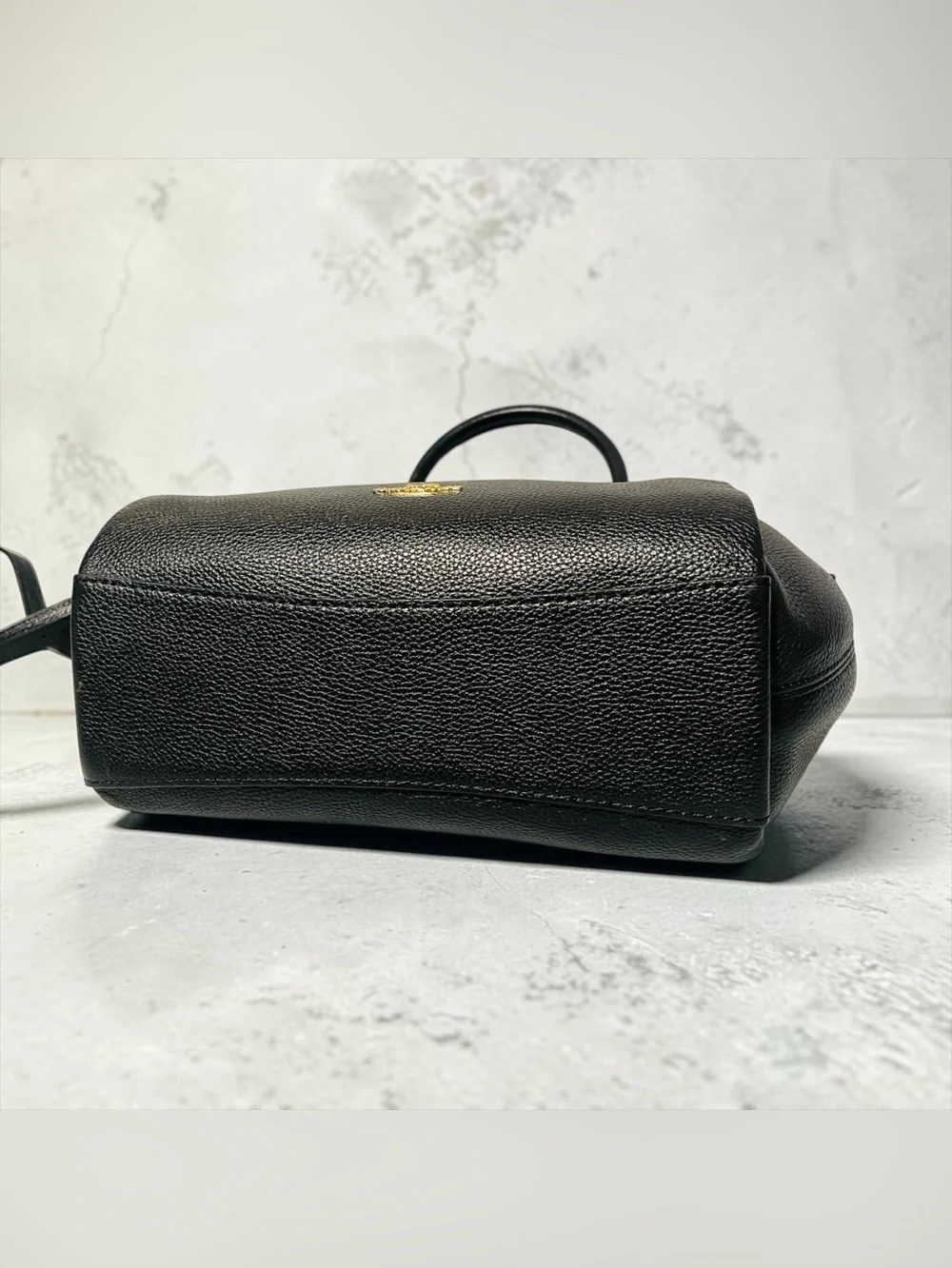 Coach Elise Pebble Leather Satchel - Picture 11 of 12